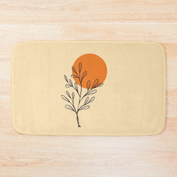 Item preview, Peaceful illustration of sunset with plants designed and sold by HalcyonFairy.