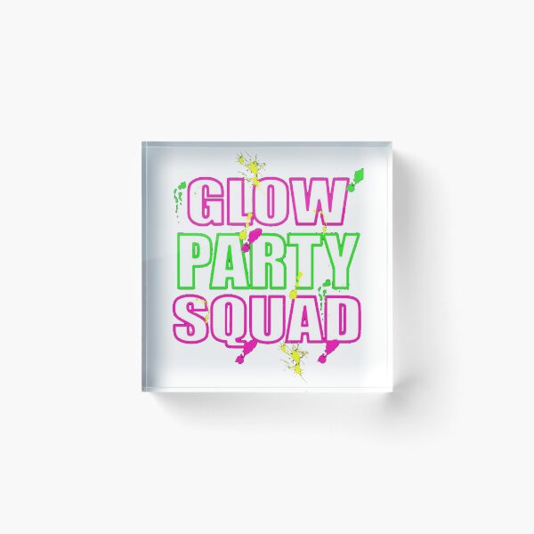 Item preview, Glow Party Squad designed and sold by blockjames.