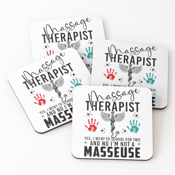 Item preview,  Massage therapist Yes, I went to school for this and no I'm not a Masseuse  designed and sold by boomthetees.