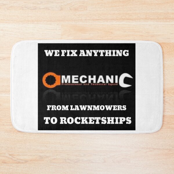 Item preview, We Fix Anything Mechanic designed and sold by FunTeeGraphics1.