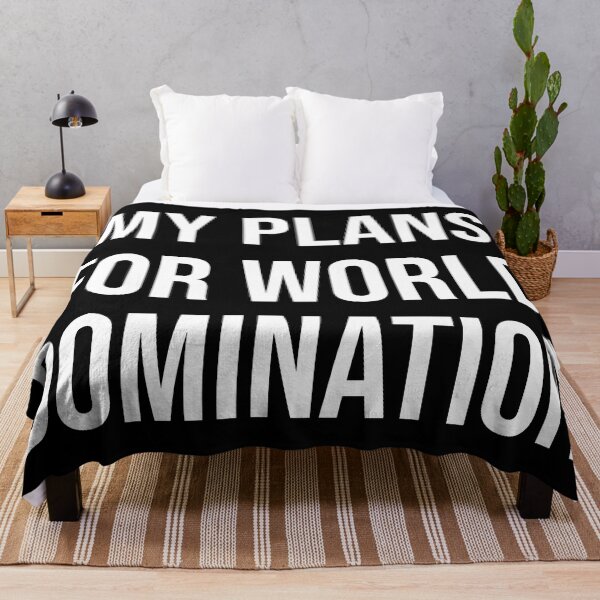 Item preview, My Plans For World Domination Student designed and sold by Sour Soul.