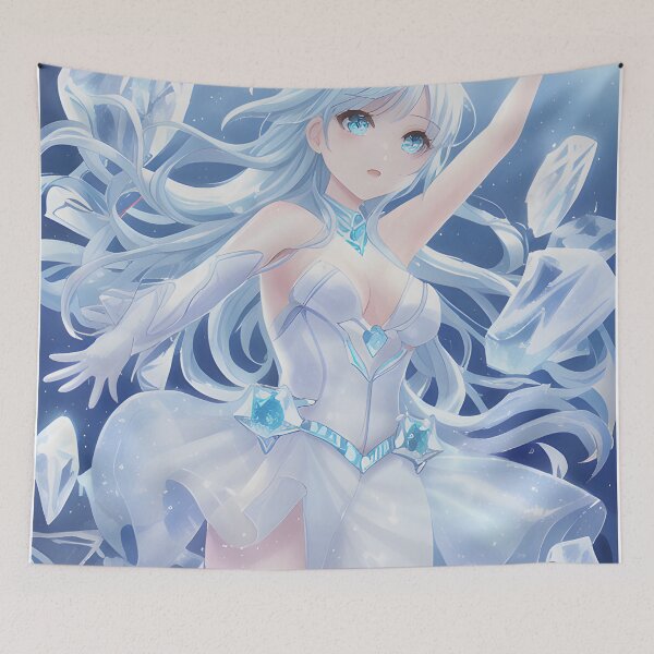 Item preview, Beautiful Anime Ice Girl elemental designed and sold by VersoShopping.