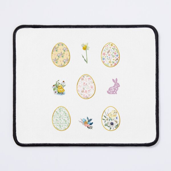 Item preview, Flower Easter Egg Pack Colourful Easter Egg Flower Pattern, Easter Celebration, Easter Bunnies designed and sold by Flowerartlovers.