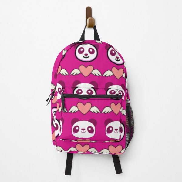Item preview, Cute Panda with Heart Pattern designed and sold by DreamBigShirts.