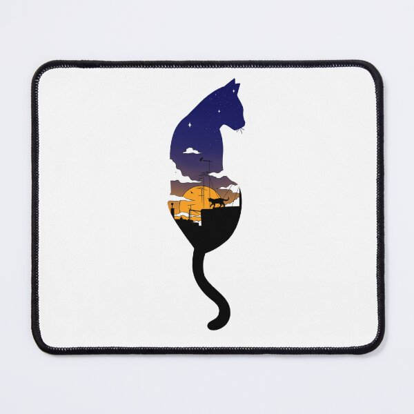 Item preview, Cats at Sunset: Two Worlds, One Sky designed and sold by Artsilhouette.