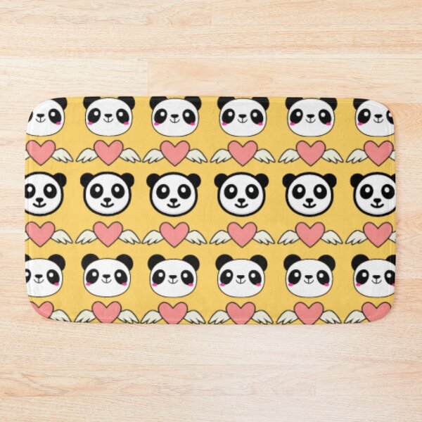 Item preview, Panda with Heart Pattern designed and sold by DreamBigShirts.