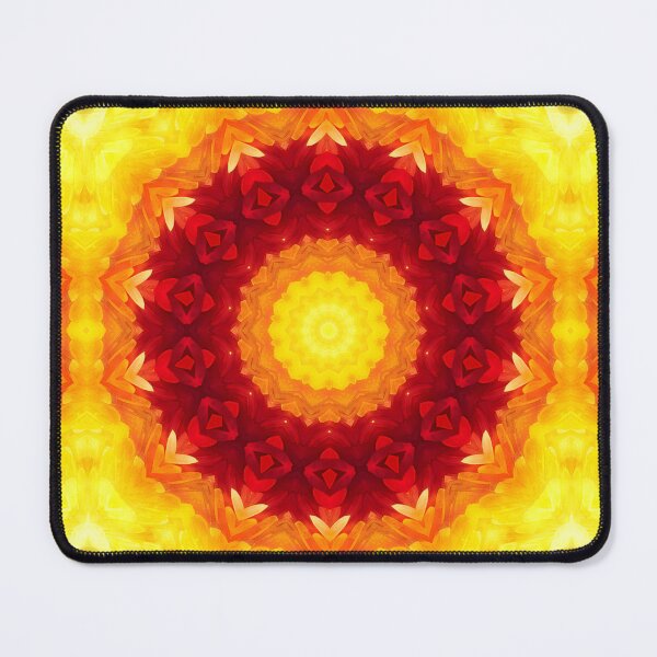 Artikelvorschau, Brilliant Colorful Feathers Kaleidoscope Pattern 32 entworfen und verkauft von Swabcraft.