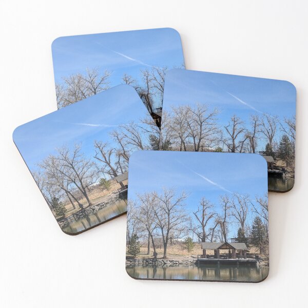 Item preview, Rocky Mountains Lake with Gazebo designed and sold by 743Designs.