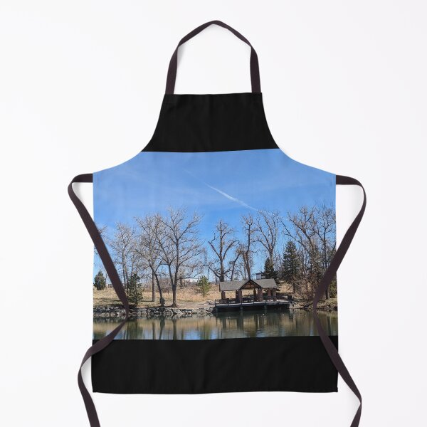 Item preview, Rocky Mountains Lake with Gazebo designed and sold by 743Designs.