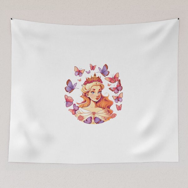Item preview, Princess surrounded by butterflies designed and sold by Ideallity.