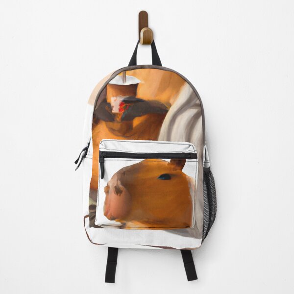 Item preview, Capybara with blanket and tea designed and sold by Artaloo.