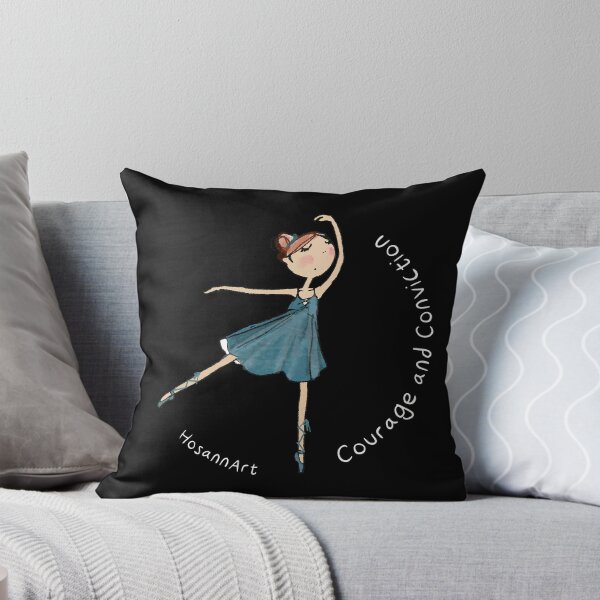 Item preview, Ballerina with Courage and Conviction designed and sold by hosannart.