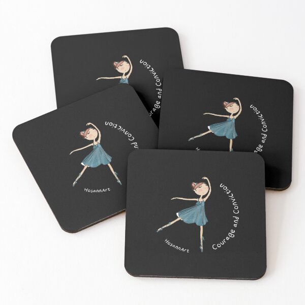 Item preview, Ballerina with Courage and Conviction designed and sold by hosannart.