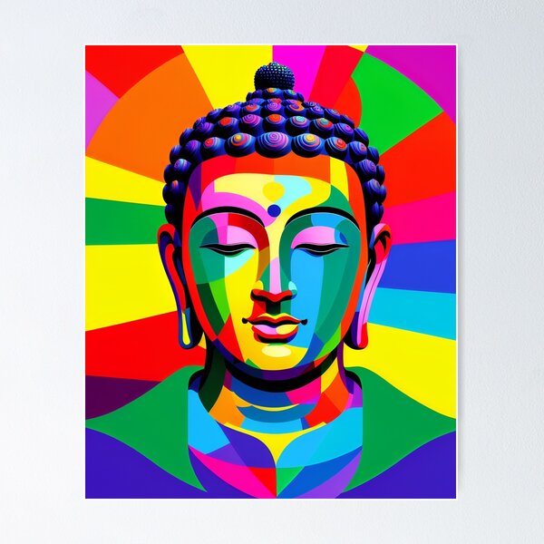 Item preview, Buddha Pop Art designed and sold by MtWoodsonSales.