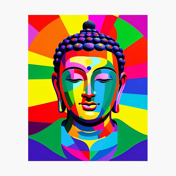 Item preview, Buddha Pop Art designed and sold by MtWoodsonSales.