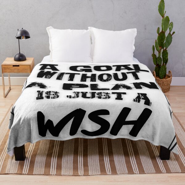 Item preview, A Goal without a plan is just a wish quote designed and sold by smitke.