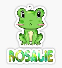 Rosalie Frog Sticker