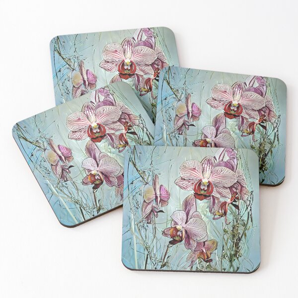 Item preview, Red orchids designed and sold by bogfl.