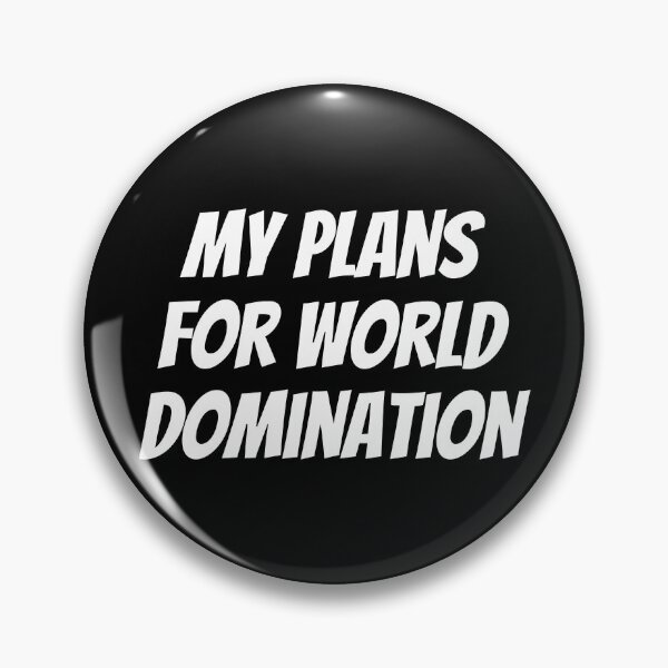 Item preview, My Plans For World Domination School designed and sold by Sour Soul.