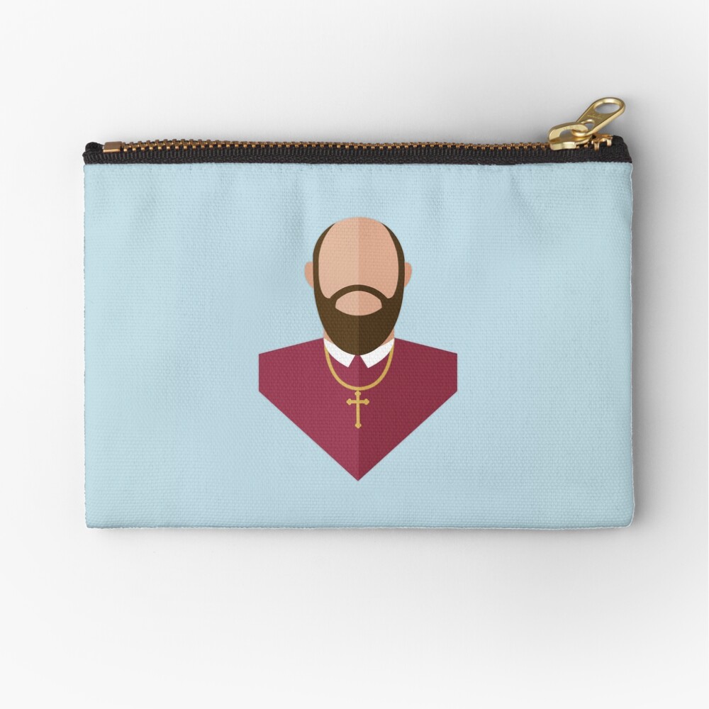 St. Francis de Sales Zipper Pouch