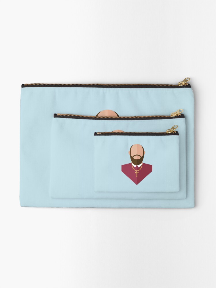 Thumbnail 2 of 4, Zipper Pouch, St. Francis de Sales designed and sold by mikbails.