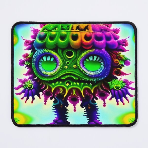 Item preview, Alien Psychedelic , Martian Rainbow Cartoon designed and sold by Anticulture.