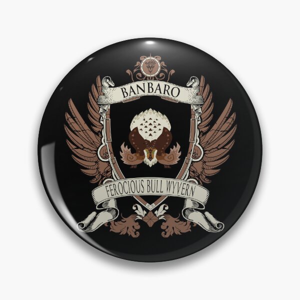 Item preview, BANBARO - CREST (ICEBORNE) designed and sold by EXION CREW.