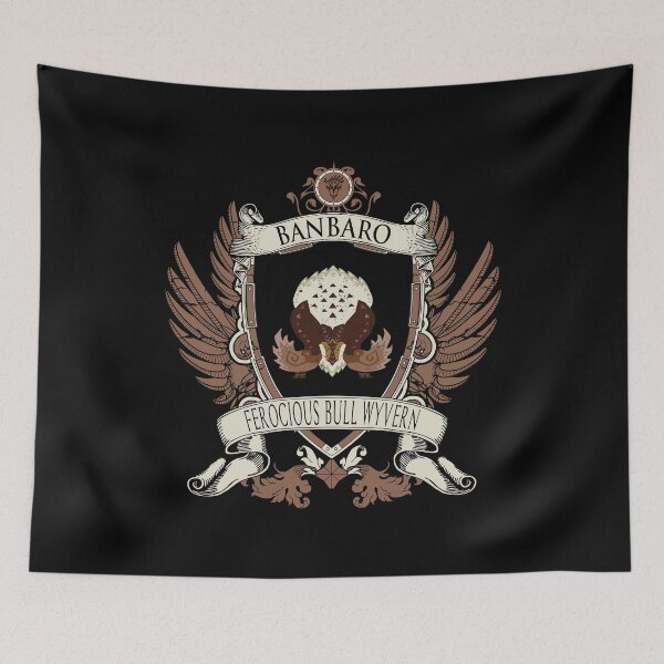 Item preview, BANBARO - CREST (ICEBORNE) designed and sold by EXION CREW.