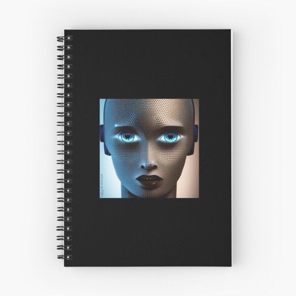 Item preview, Robot staring into your soul (version 2) designed and sold by UglyAIArtwork.