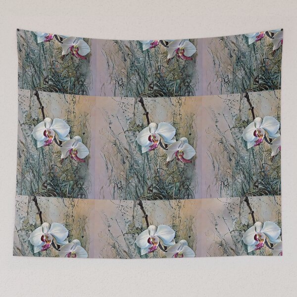 Item preview, Sketch of orchid flowers designed and sold by bogfl.