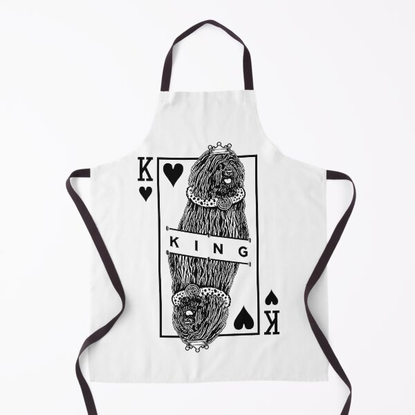 Item preview, Hungarian Puli King Of Hearts Funny Dog Lover Pop Art designed and sold by GrandeDuc.