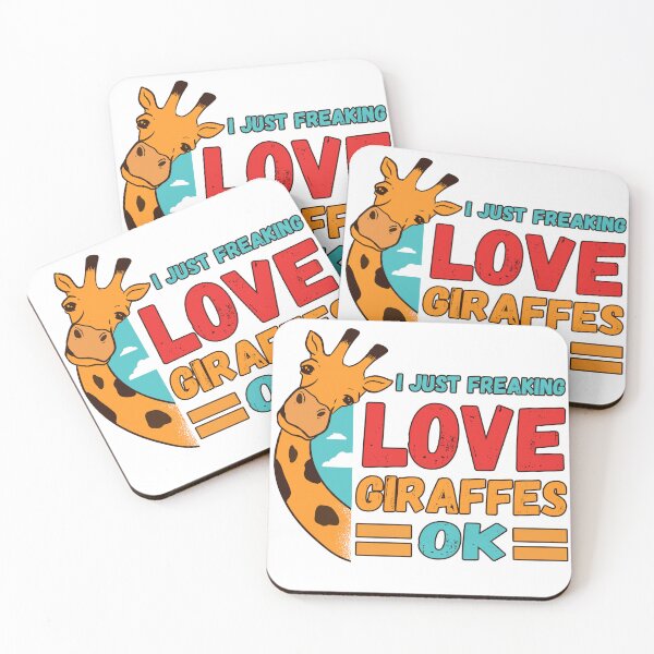 Item preview, I just Freaking Love Giraffes OK designed and sold by jie lin.