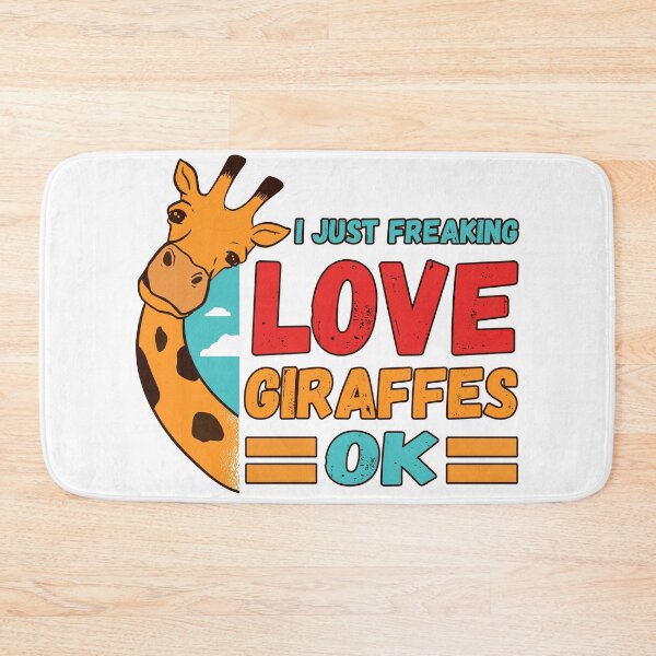 Item preview, I just Freaking Love Giraffes OK designed and sold by jie lin.