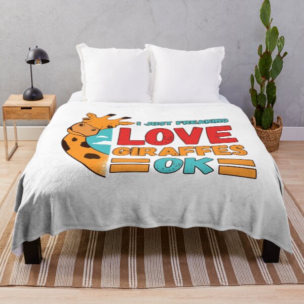 Item preview, I just Freaking Love Giraffes OK designed and sold by jie lin.