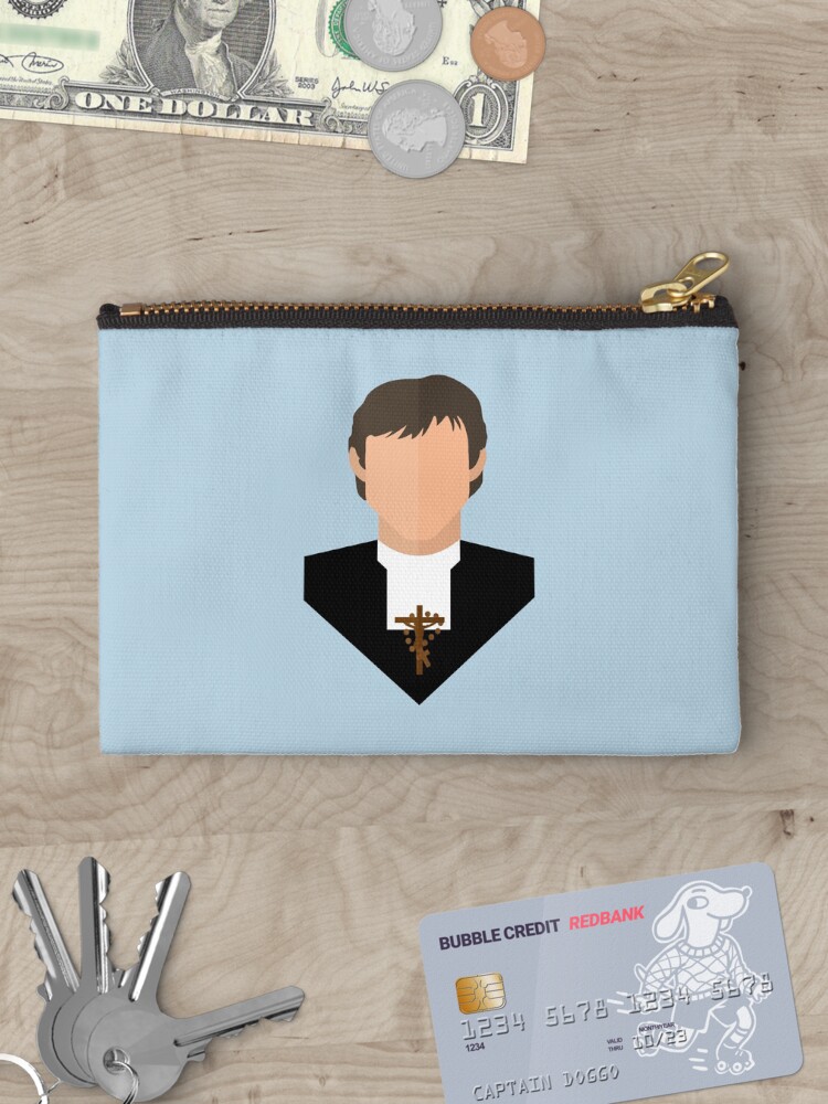 Thumbnail 3 of 4, Zipper Pouch, St. Louis de Montfort designed and sold by mikbails.