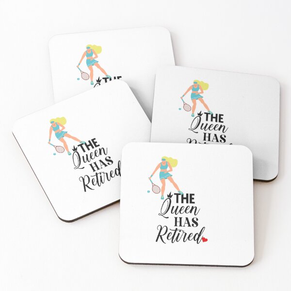 Item preview, The Queen Has Retired for Tennis Woman Player designed and sold by Thanineemedia.