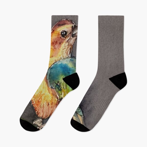 Item preview, Watercolor paint bird designed and sold by doomwalker2010.