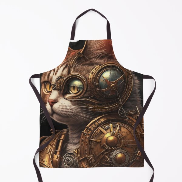 Item preview, Steampunk Animals - Mechanical Cats #8 designed and sold by MindAsylum.