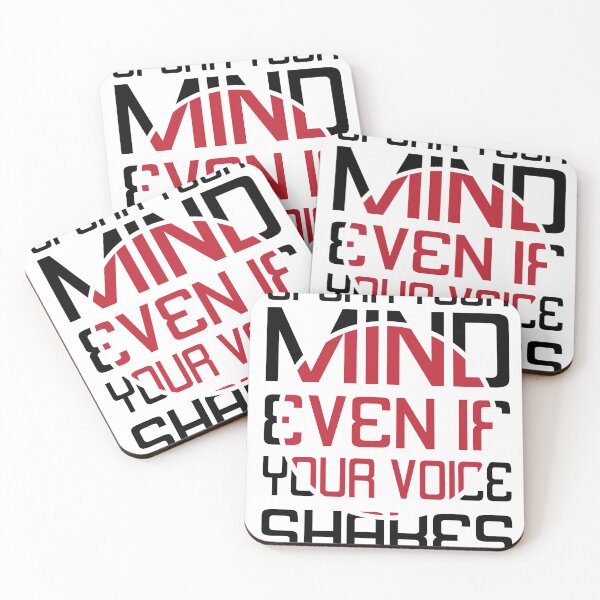 Item preview, SPEAK YOUR MIND EVEN IF YOUR VOICE SHAKES designed and sold by Inspiclothing.