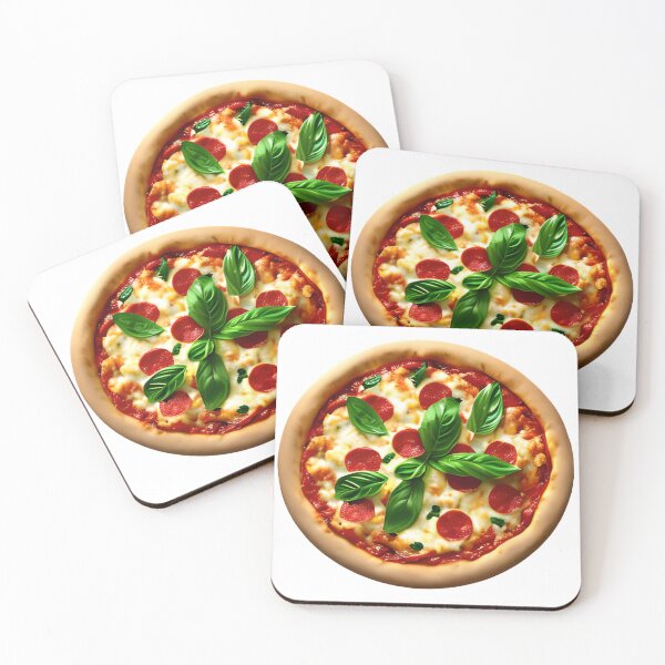Item preview, Pepperoni Pizza Pattern designed and sold by JoanNinjaHen.