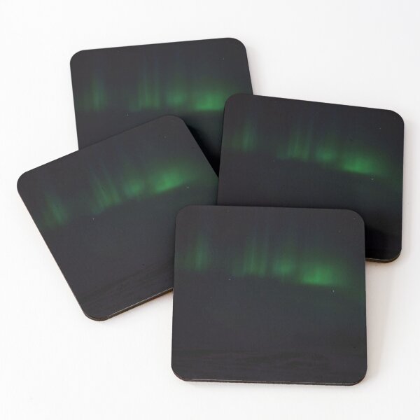 Item preview, Green lights soft fog nightscape designed and sold by Jouko Lehto Photography.