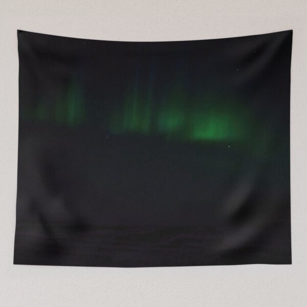 Item preview, Green lights soft fog nightscape designed and sold by Jouko Lehto Photography.