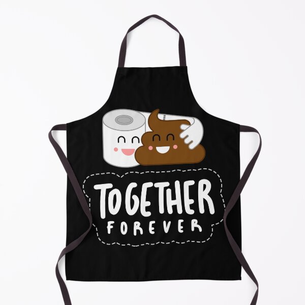 Item preview, Poop Emoji and Toilet Tissue Together Forever-Cute Couple designed and sold by artfartzzz.
