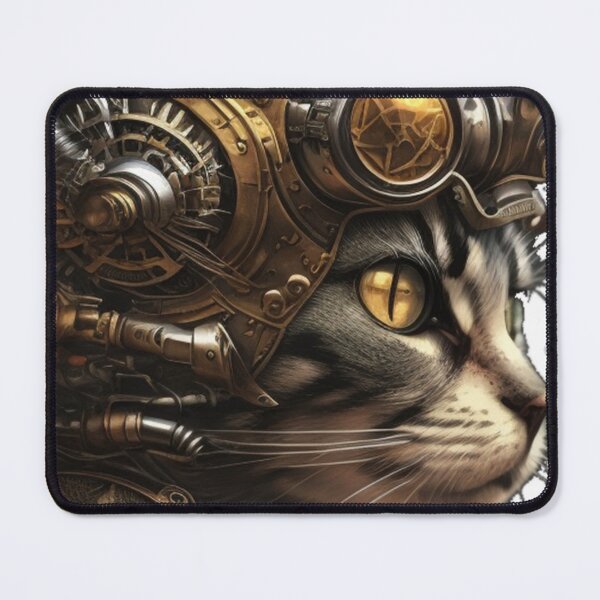 Item preview, Steampunk Animals - Mechanical Cats #9 designed and sold by MindAsylum.