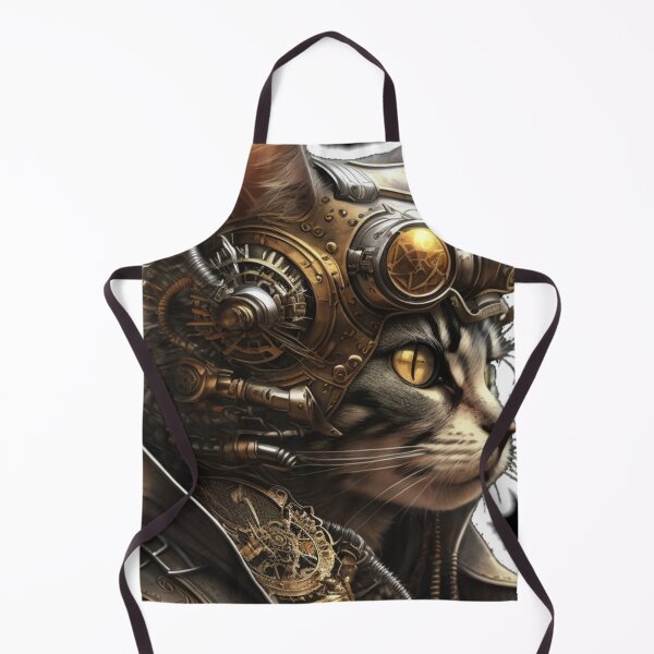 Item preview, Steampunk Animals - Mechanical Cats #9 designed and sold by MindAsylum.