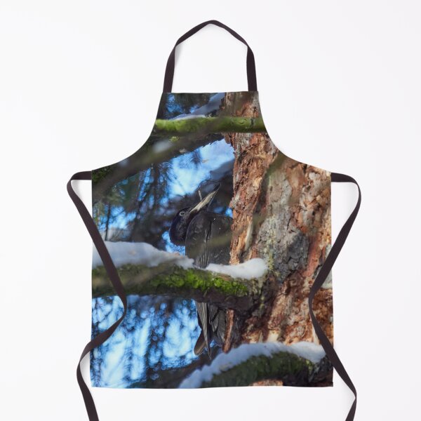 Item preview, Working hours. Black woodpecker designed and sold by Jouko Lehto Photography.