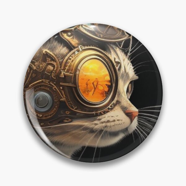 Item preview, Steampunk Animals - Mechanical Cats #10 designed and sold by MindAsylum.
