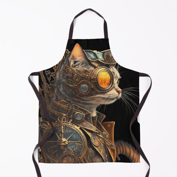 Item preview, Steampunk Animals - Mechanical Cats #10 designed and sold by MindAsylum.