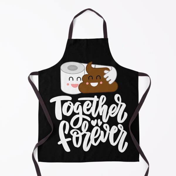 Item preview, Poop Emoji and Toilet Tissue Together And Forever -Cute Couple designed and sold by artfartzzz.