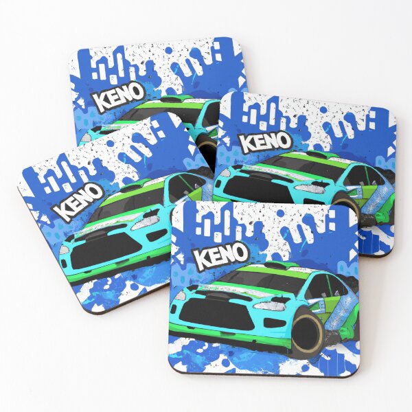 Item preview, Keno Racing Car Art designed and sold by mabdulrabn.
